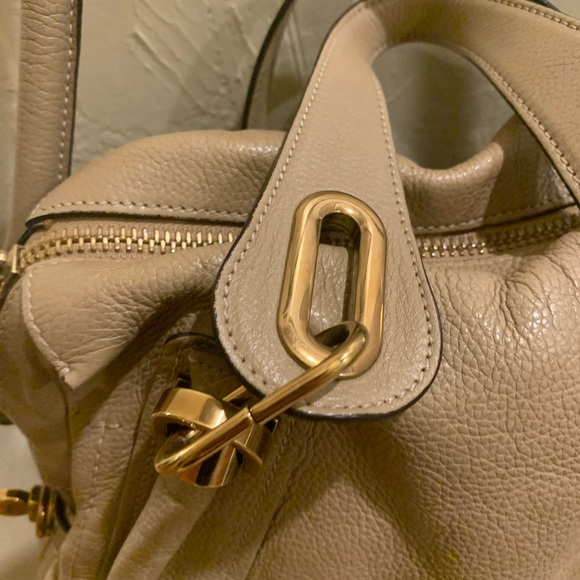 Chloe Paraty 2 way bag in beige - Picture 5 of 12